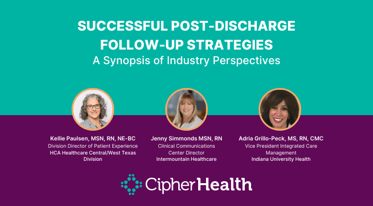 Successful Post-Discharge Follow-Up Strategies: A Synopsis of Industry Perspectives